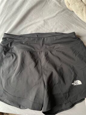 The North Face Black Performance 2-in-1 Athletic Shorts